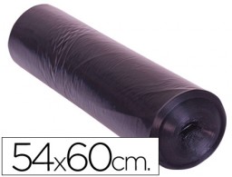 Rollo 25 bolsas basura negras 100µ 54x60cm. 23l.
